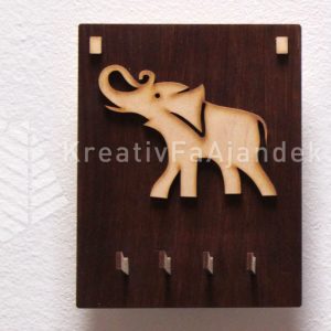 Elefántos - Fali kulcstartó