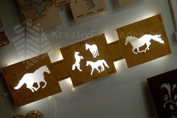 Lovas - Világító falikép - Image 2