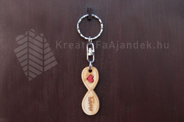 LOVE 5 - Fa kulcstartó