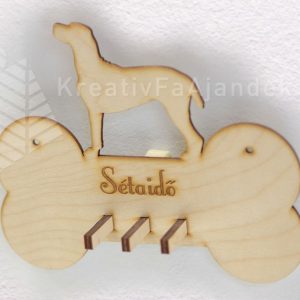 Póráztartó - Sétaidő felirattal