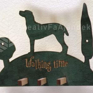Póráztartó - Walking time felirattal