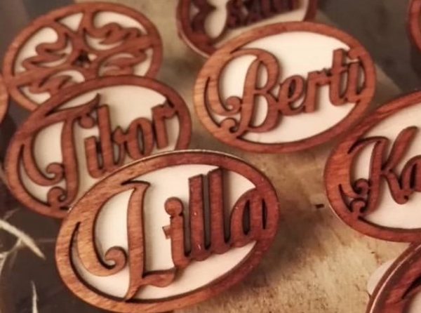 Névre szóló szalvétagyűrű - Image 2