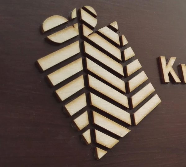 Lézervágott fa cégtábla II. - Image 2