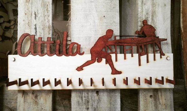 Ping-pong éremtartó