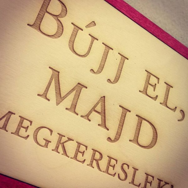 A/5-ös méretű tábla gravírozás - Image 2