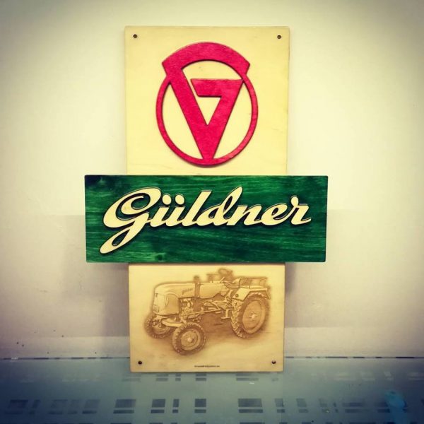 Güldner traktor tábla