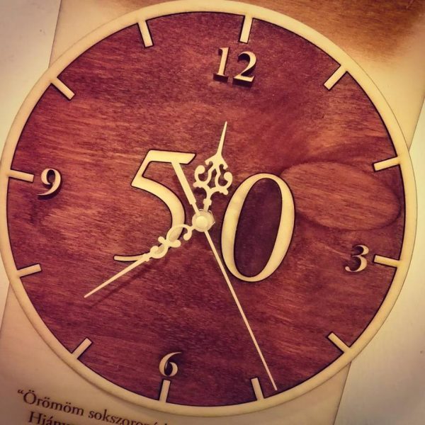 Nagy fali óra gravírozva - Image 4