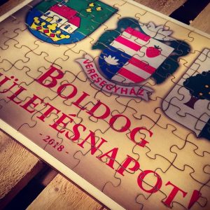 80. születésnapra 80db-os puzzle