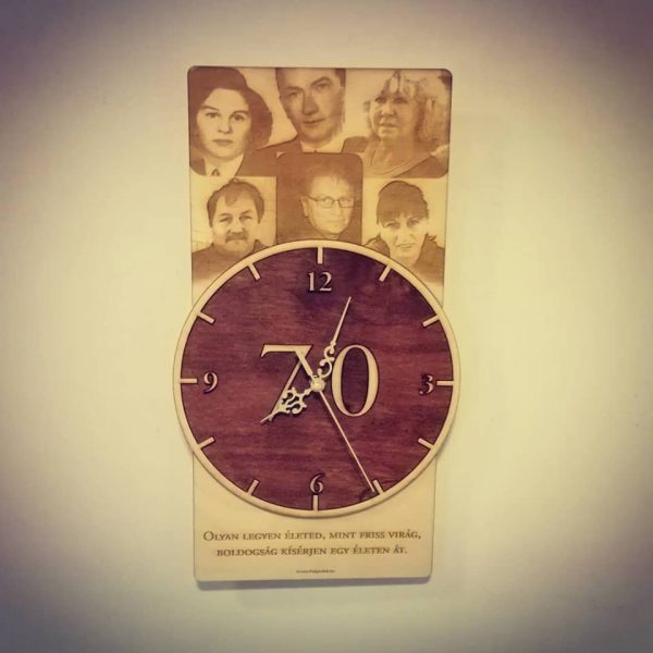 Nagy fali óra gravírozva - Image 2