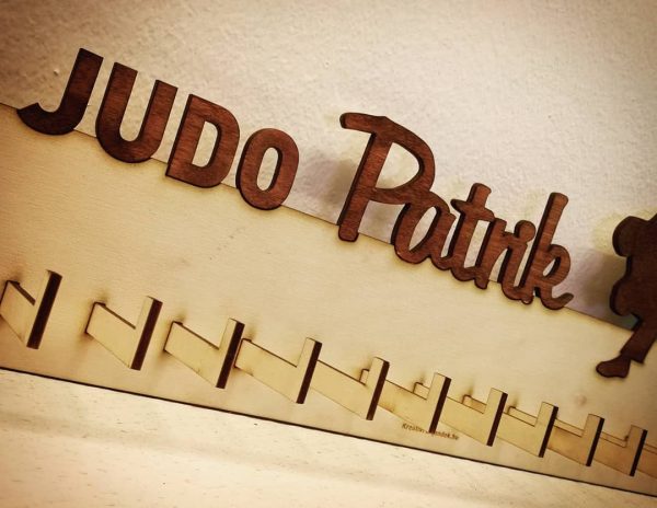 Névre szóló judo éremtartó - Image 4