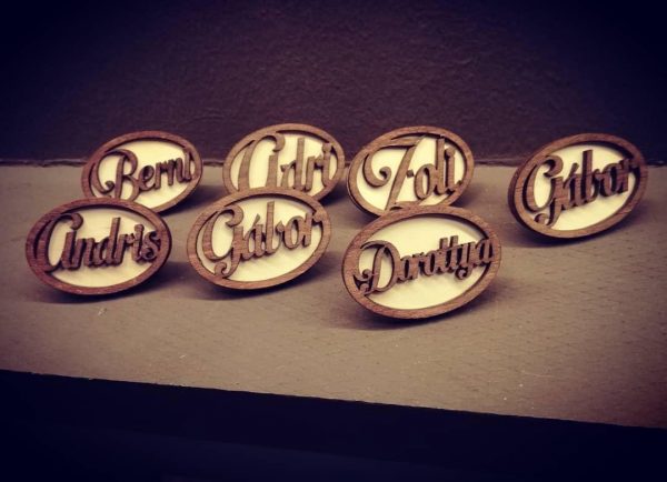 Egyedi névre szóló szalvétagyűrű - Image 3