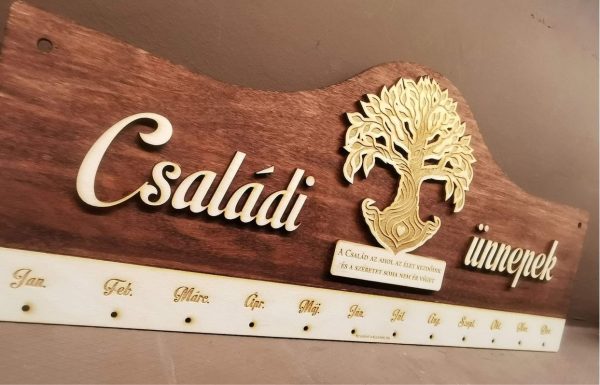 Családi ünnepek tábla II.