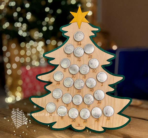 Adventi kapszulás kávé kalendárium – Karácsonyfa