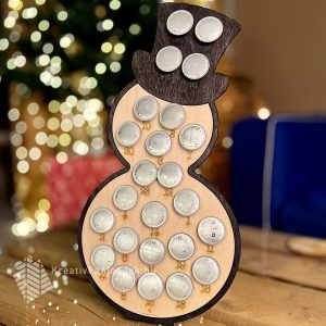 Adventi kapszulás kávé kalendárium - Hóember