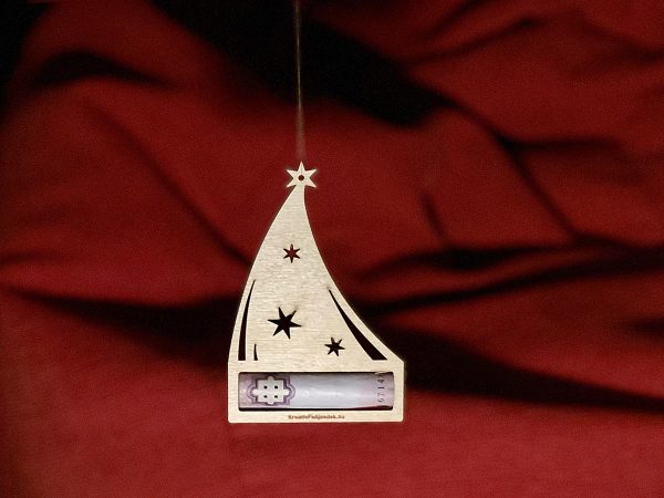 Pénztartó karácsonyfadísz I.